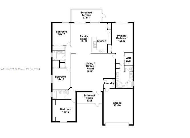 For Rent: $3,400 (4 beds, 3 baths, 2073 Square Feet)