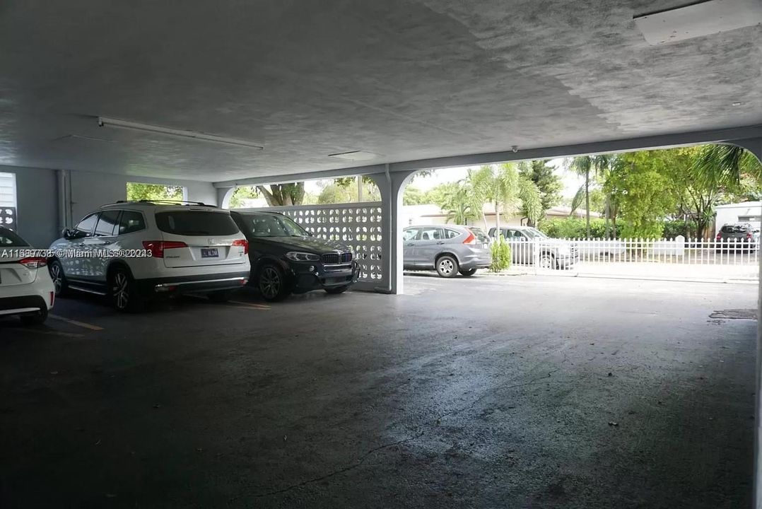Covered Parking Space