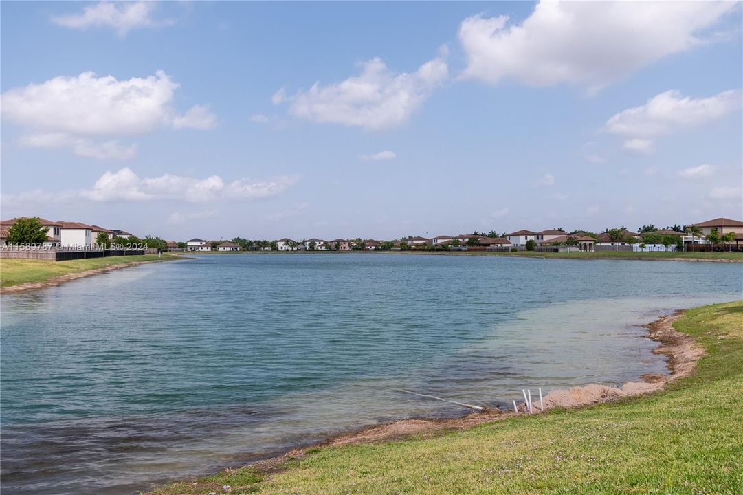 Community Lake behind Clubhouse