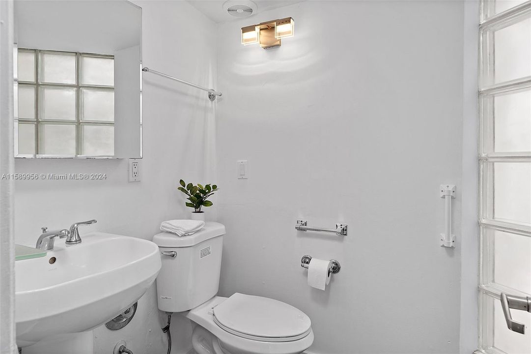 Bathroom 3 in hallway