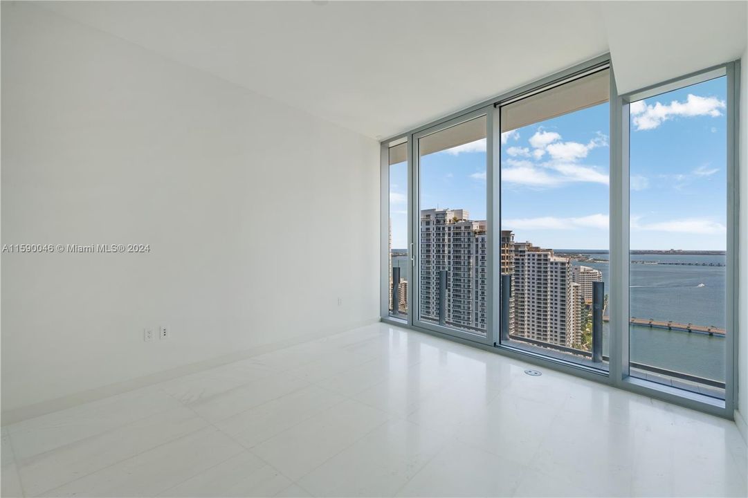 Primary bedroom with a wonderful view