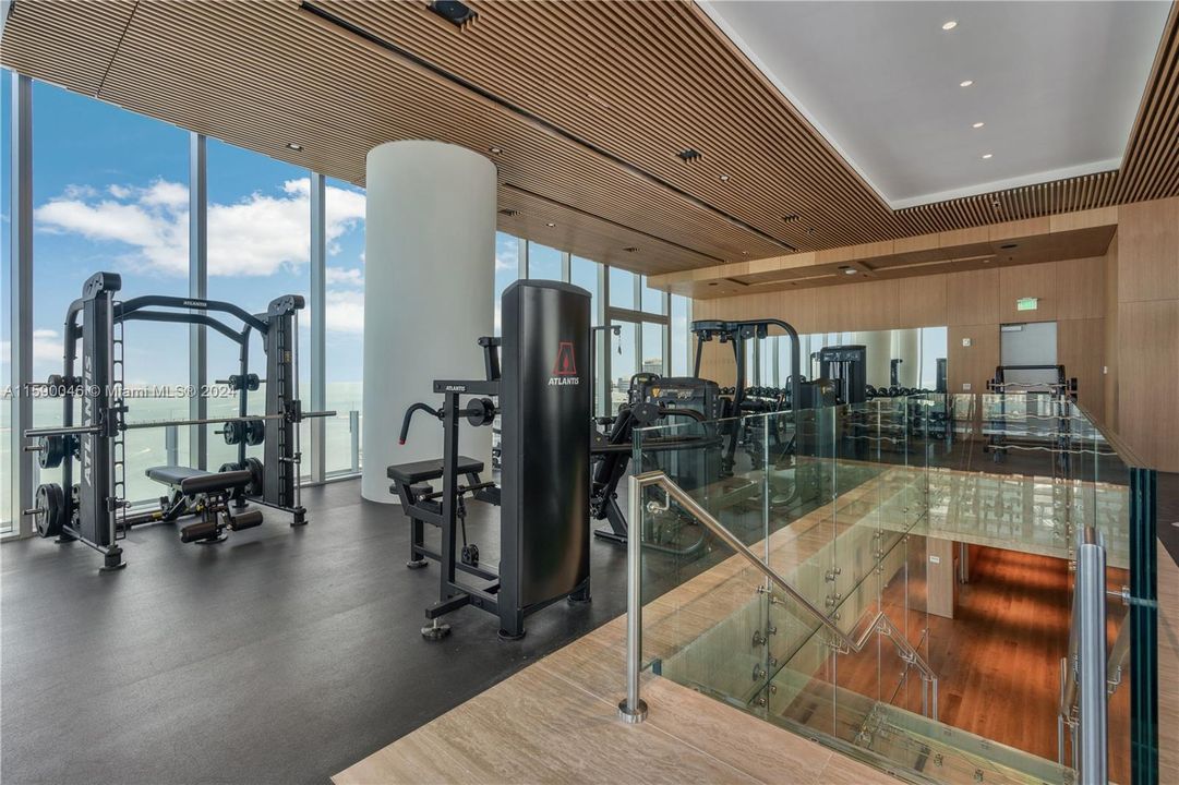 2 story gym