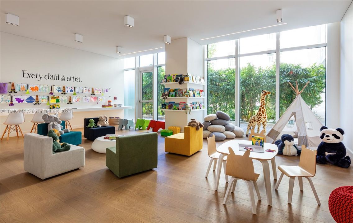Ritz-Carlton Residences amenities: Kids Room