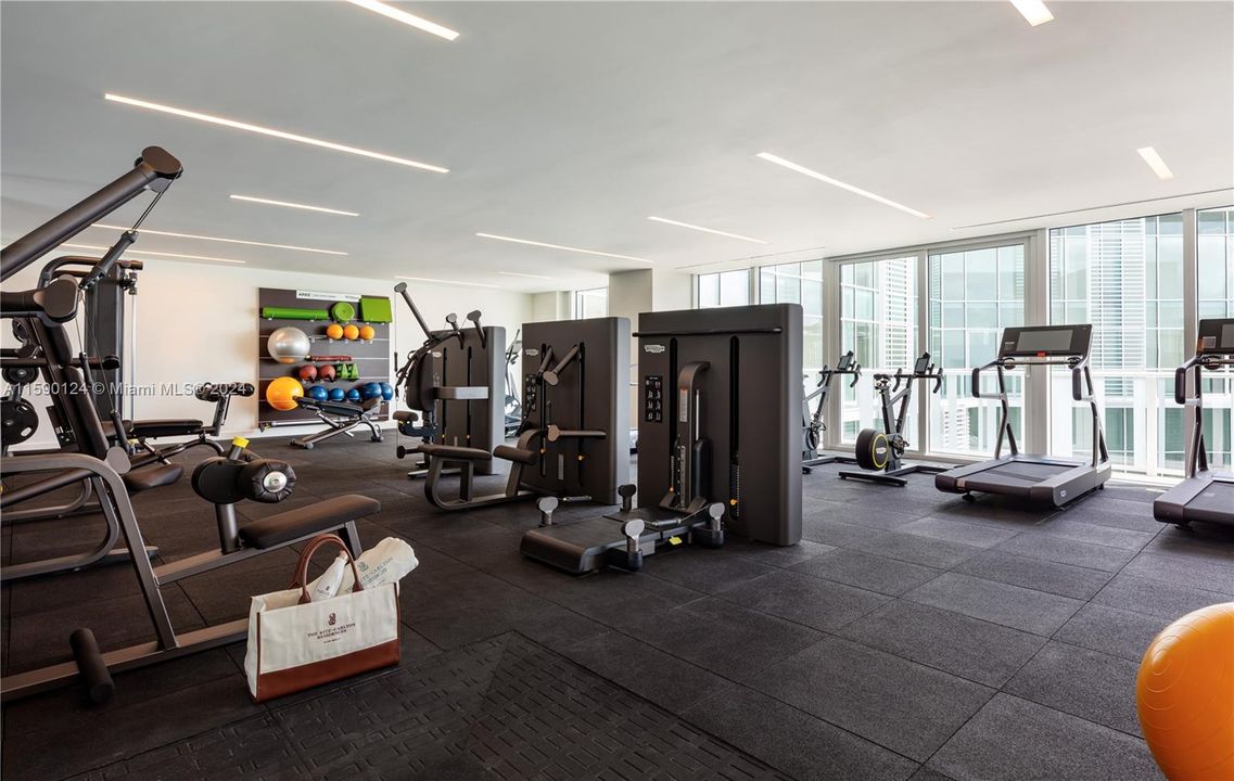 Ritz-Carlton Residences amenities: Gym