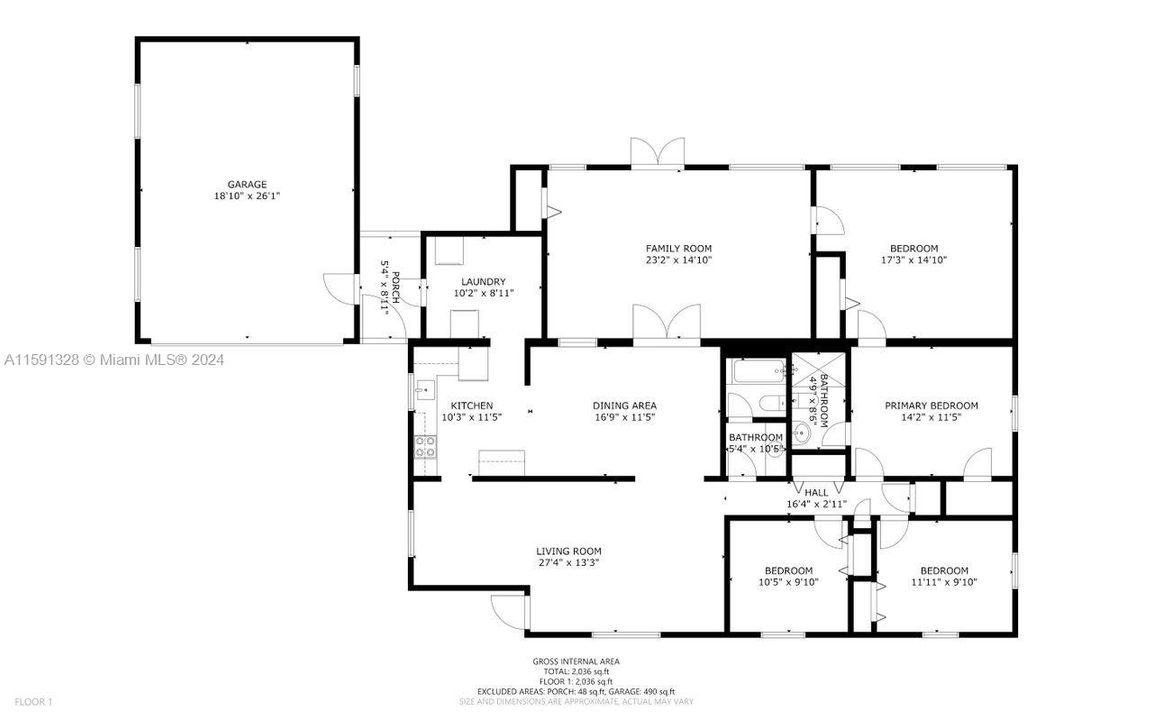 Active With Contract: $769,900 (4 beds, 2 baths, 2144 Square Feet)