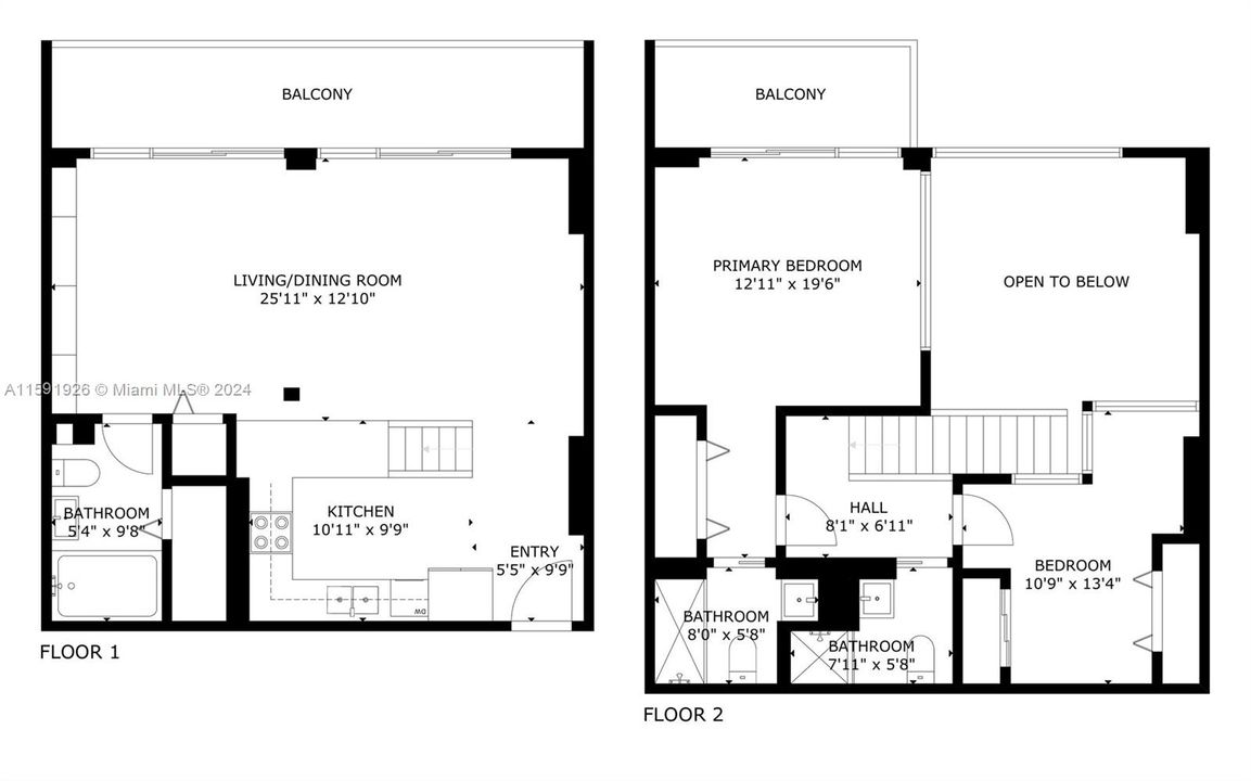 В аренду: $6,400 (2 спален, 3 ванн, 1418 Квадратных фут)