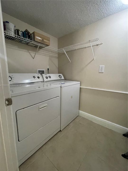 Full size washer and dryer