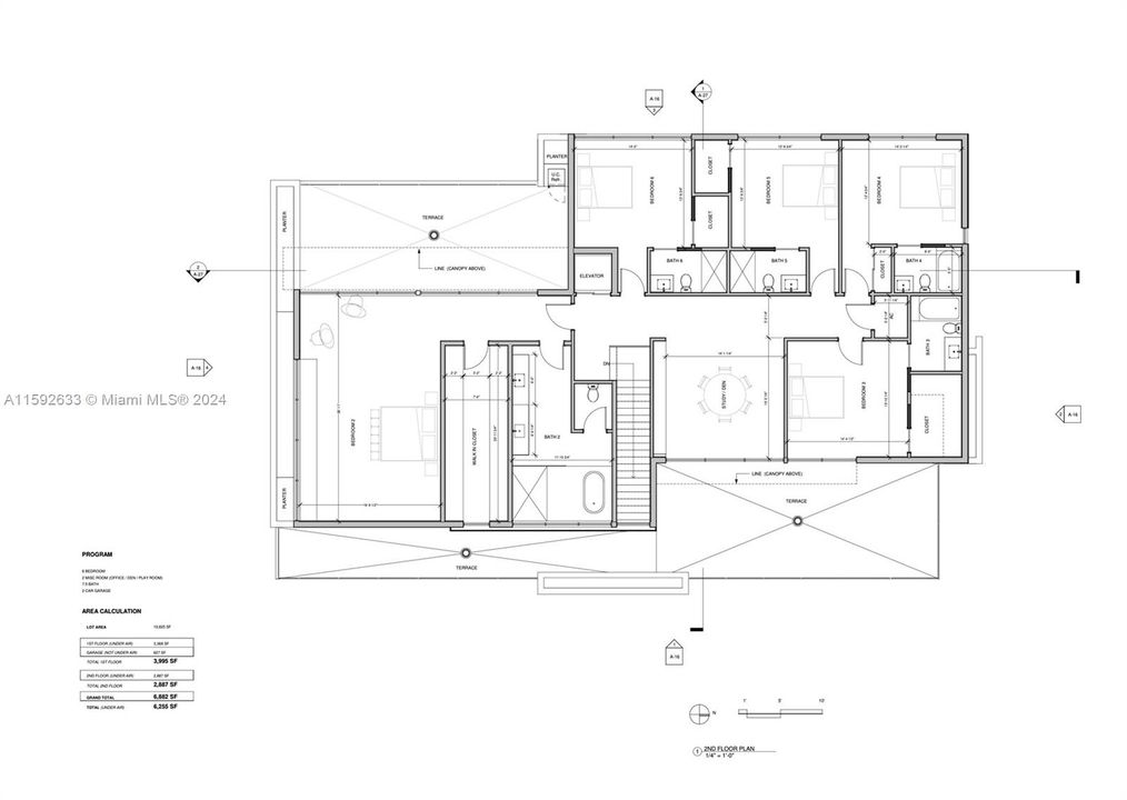 En Venta: $9,100,000 (6 camas, 7 baños, 6255 Pies cuadrados)