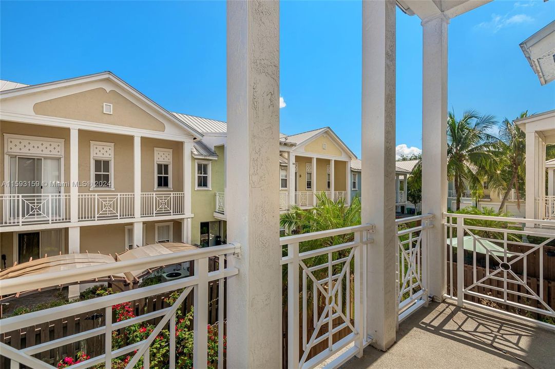 MASTER BEDROOM BALCONY