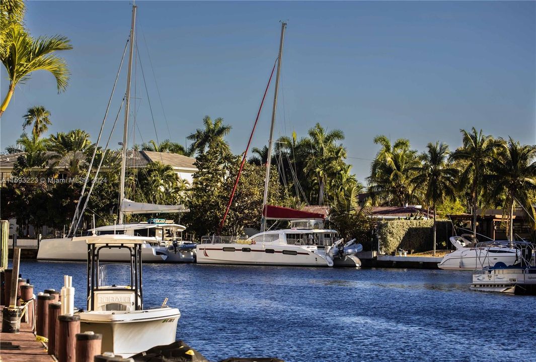 VIEW FROM DOCK