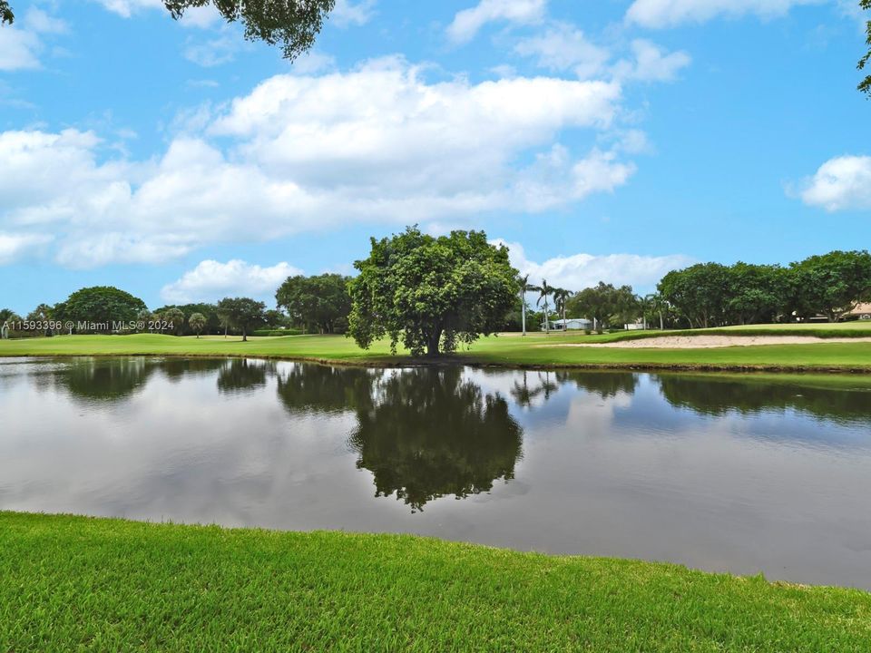 golf course that you can see from unit