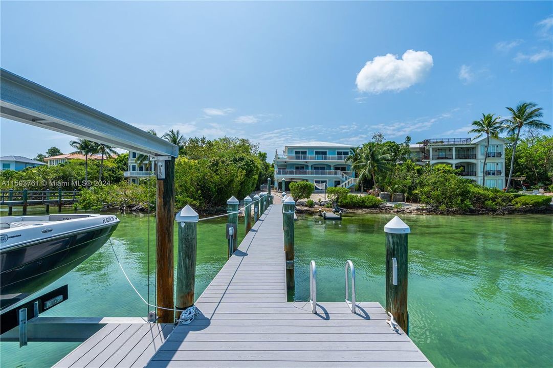 Dock view of Home