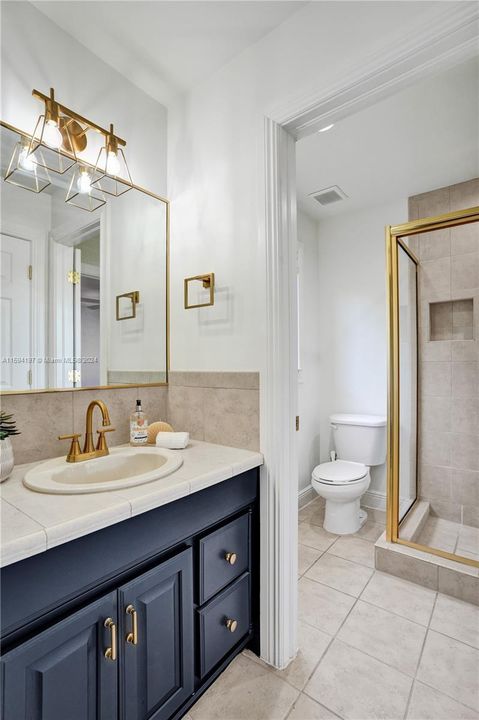 Jack and Jill bathroom