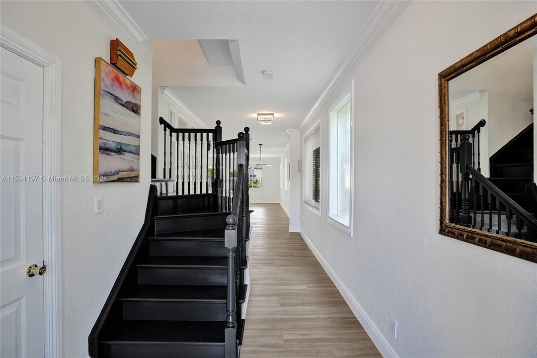 Stair to second story