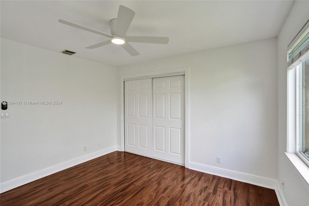 3rd bedroom with Jack and Jill bathroom