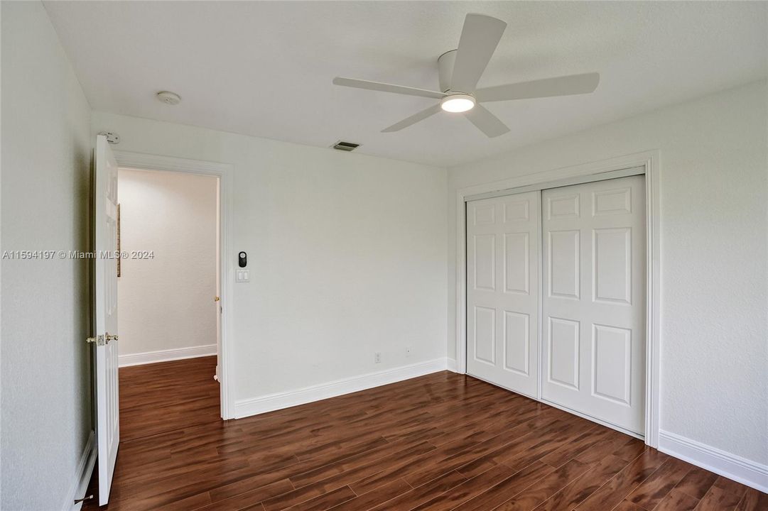 3rd bedroom with Jack and Jill bathroom