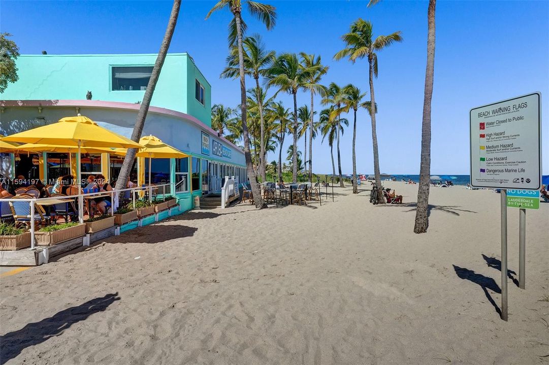 Famous Aruba restaurant. Walking  distance from townhouse to beach, dining, shopping, and light entertainment.