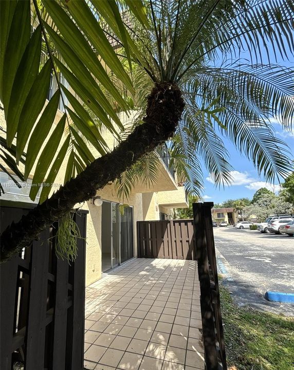 Back Patio with Entry/Exit Door