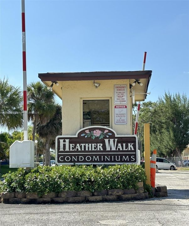 Heather Walk Community Entrance