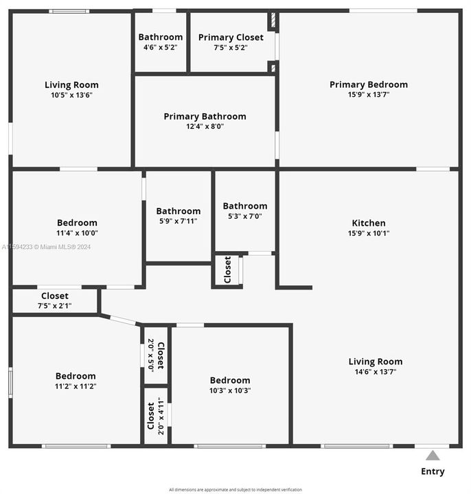 На продажу: $855,000 (4 спален, 3 ванн, 1195 Квадратных фут)