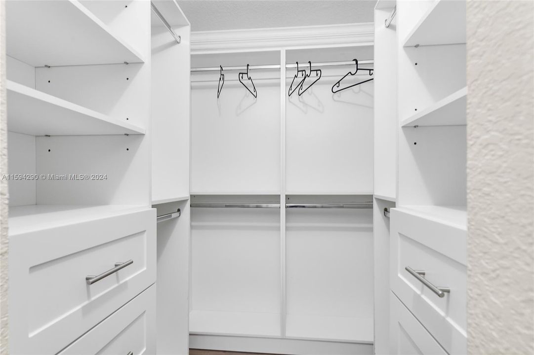 Master closet