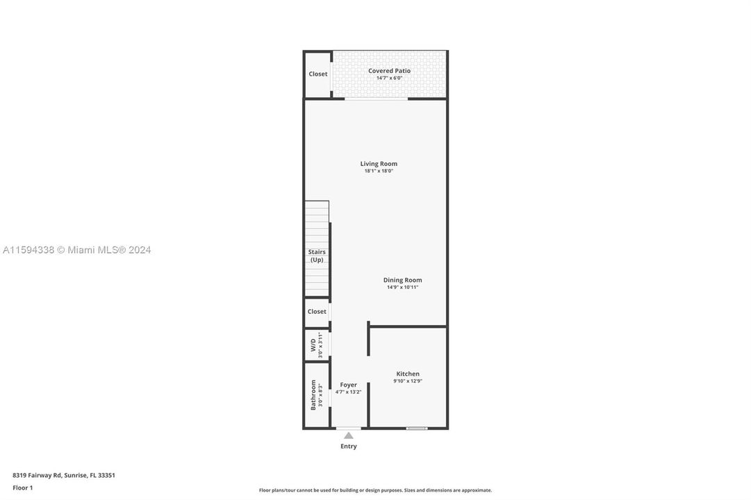 Activo con contrato: $340,000 (2 camas, 2 baños, 1028 Pies cuadrados)