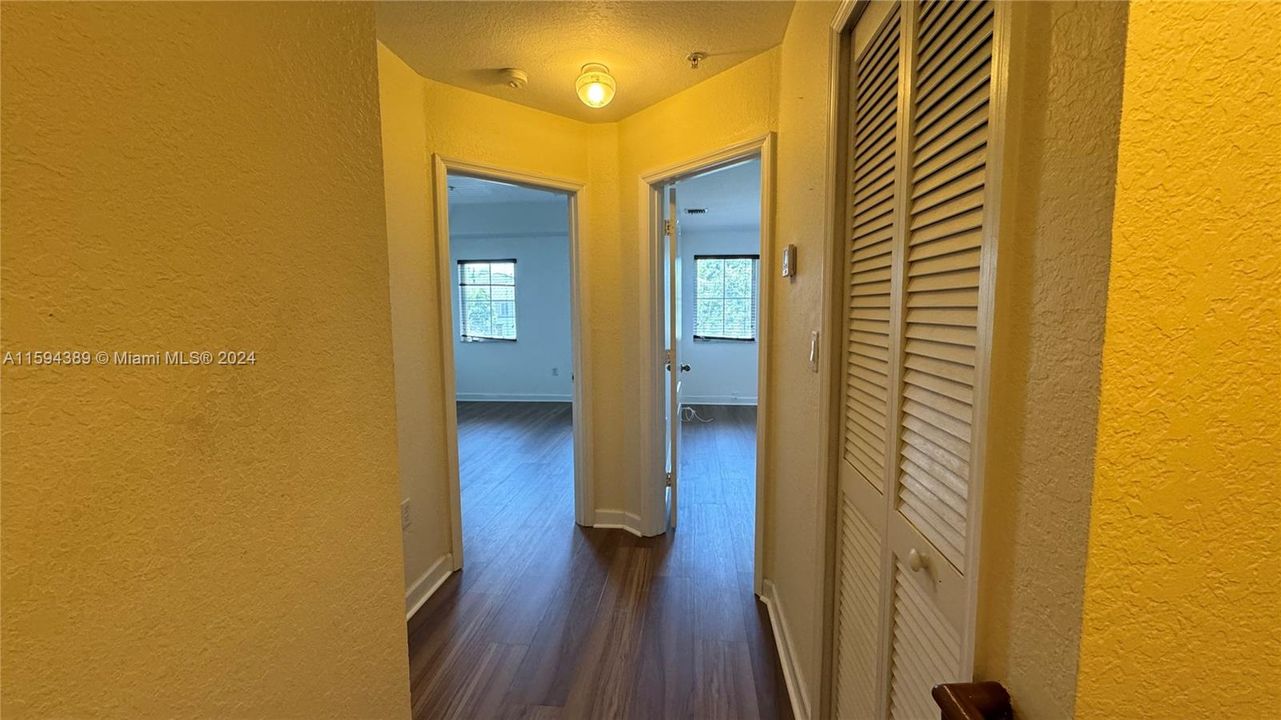 Entryway to both Bedrooms