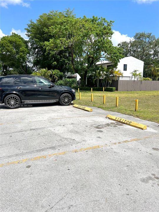 Guest parking all around the community