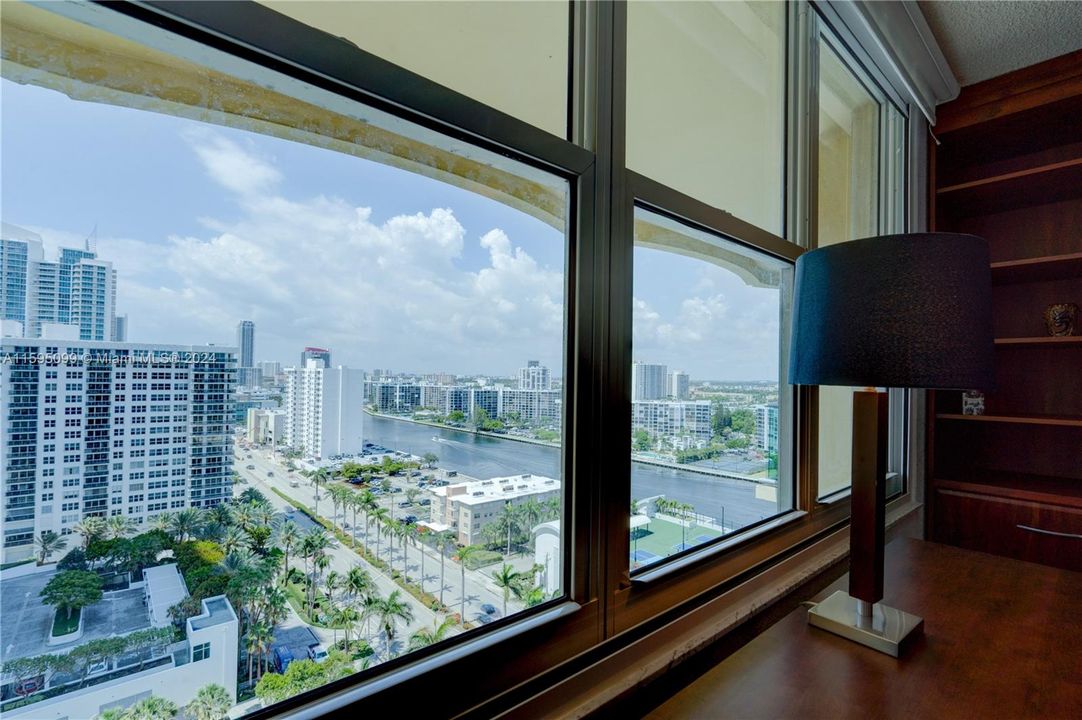Gorgeous views of the Intracoastal from the Primary Bedroom