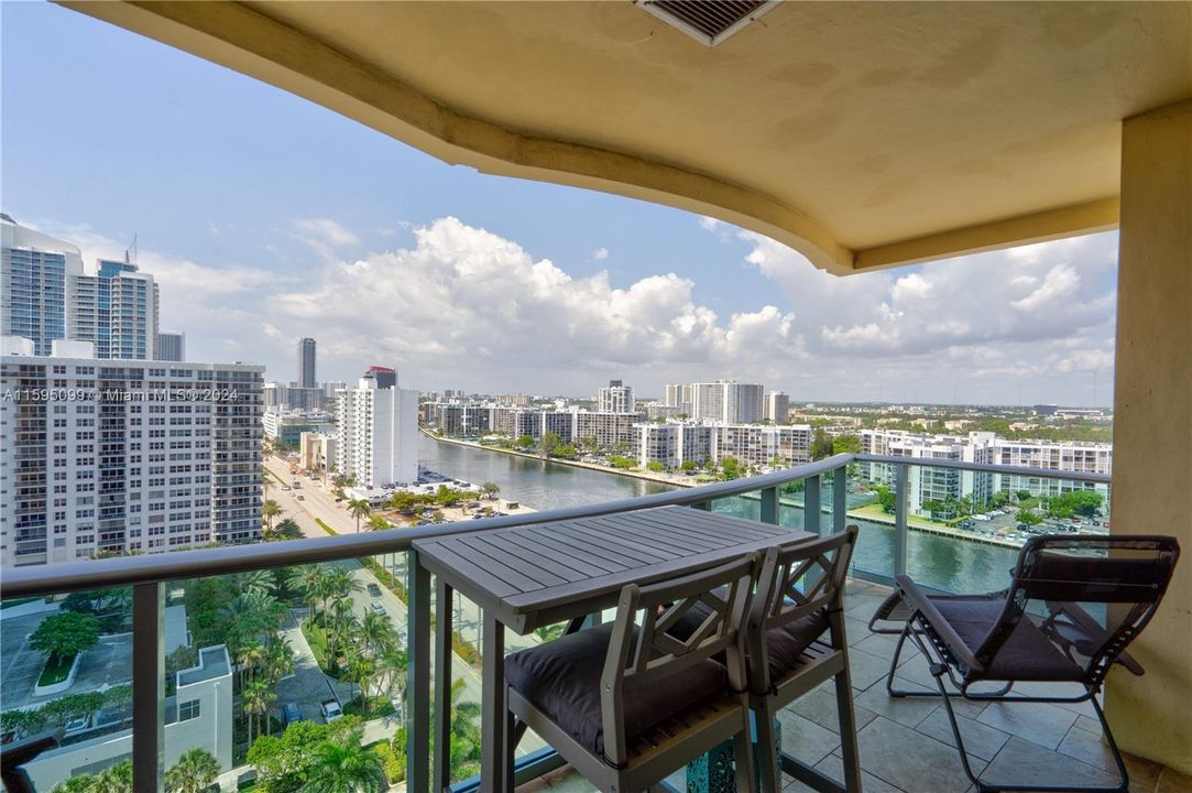 Relax and unwind on your spacious new balcony.