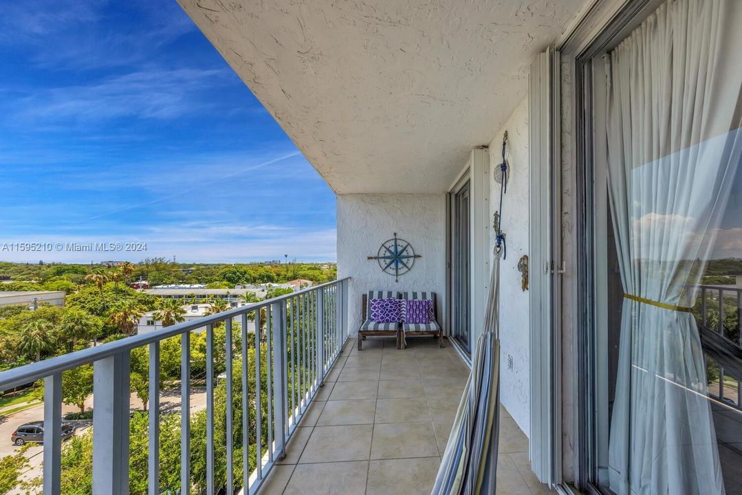 Tile floor throughout. Penthouse level #7.