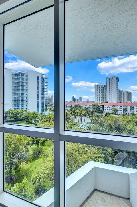 Great views from the master bedroom