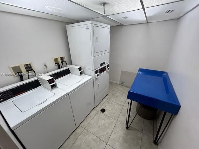 Laundry Room in Building