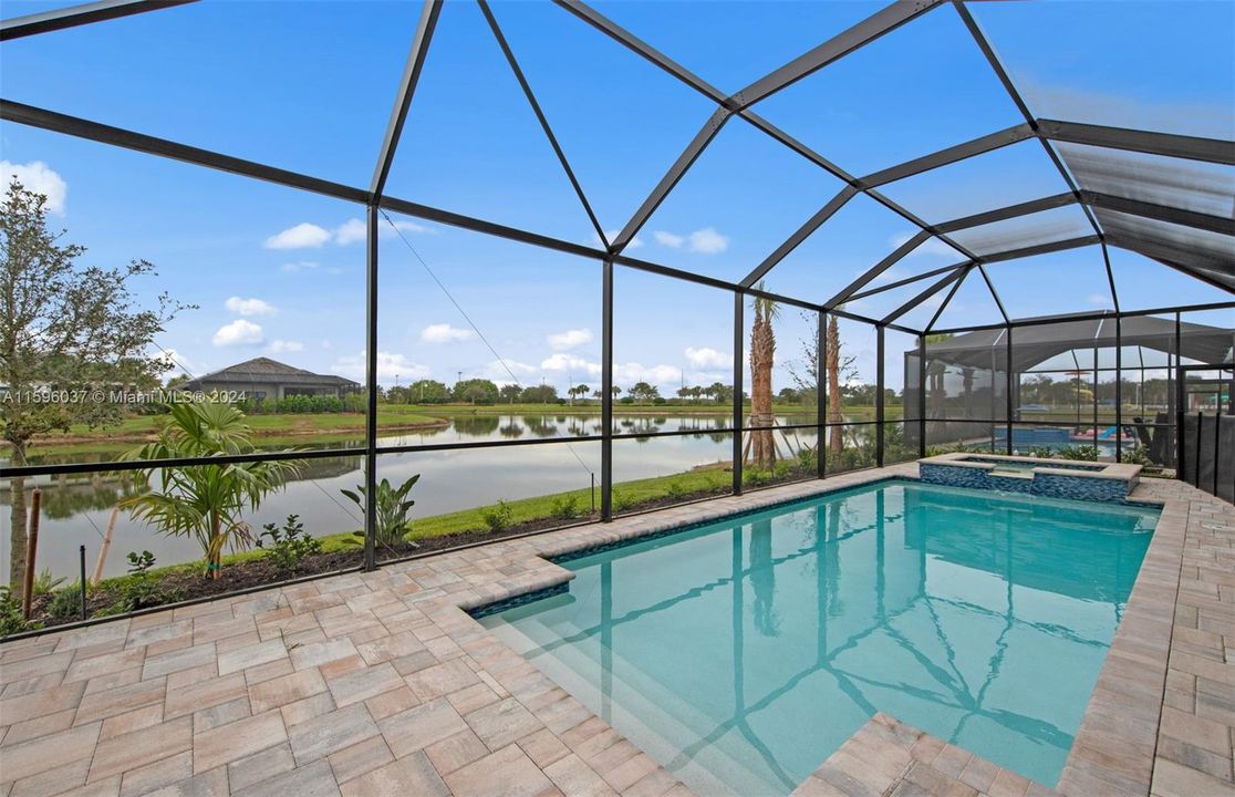 Pool home with water views!