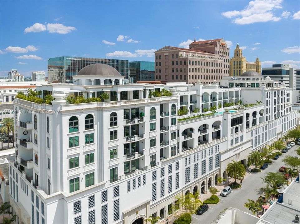 Aerial View of PH and Giralda Place.