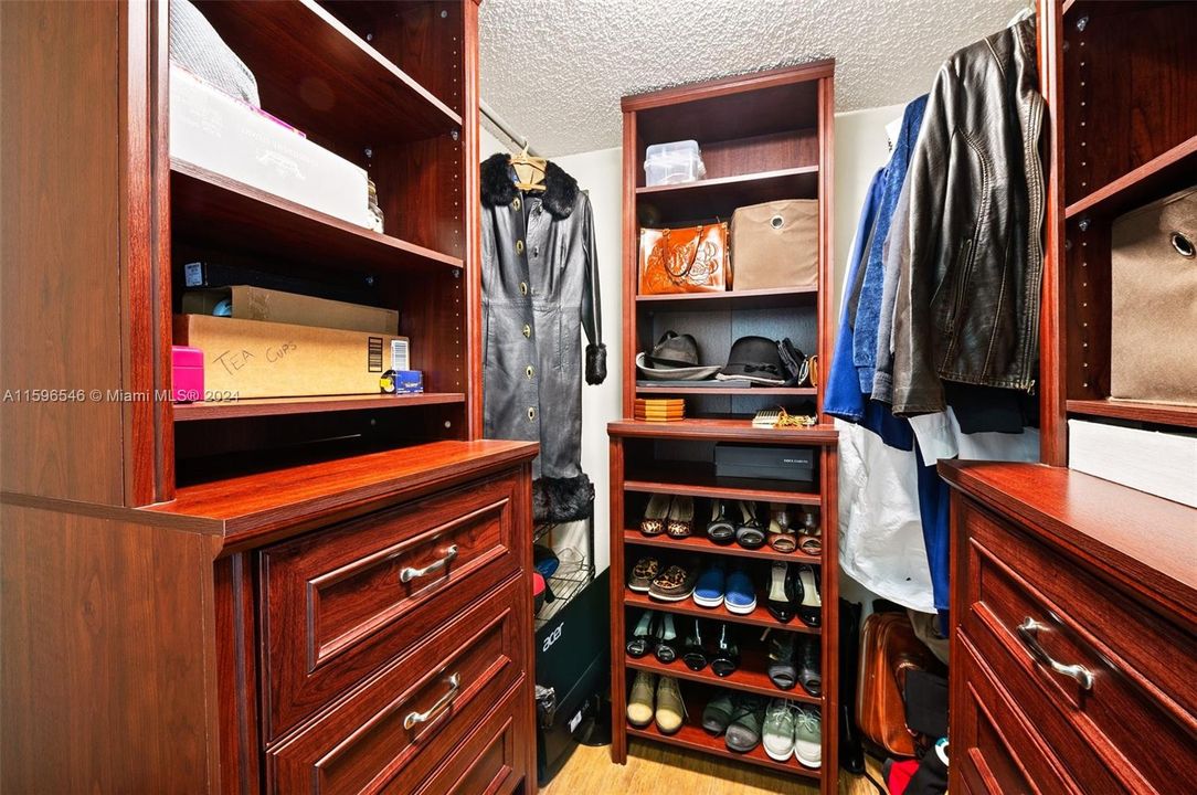 Master Walk-in Closet