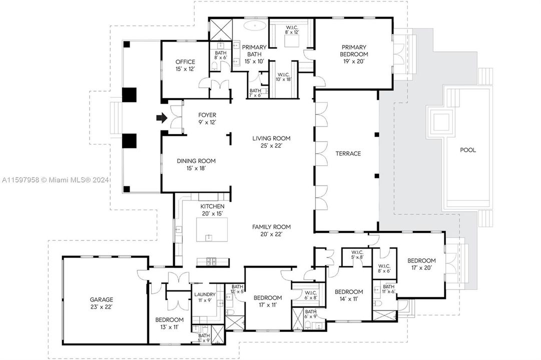 На продажу: $5,195,000 (5 спален, 5 ванн, 4557 Квадратных фут)