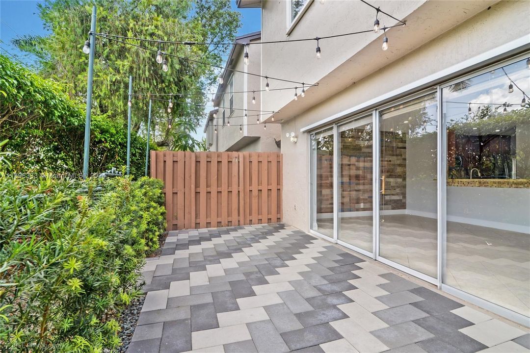 Patio with Storage