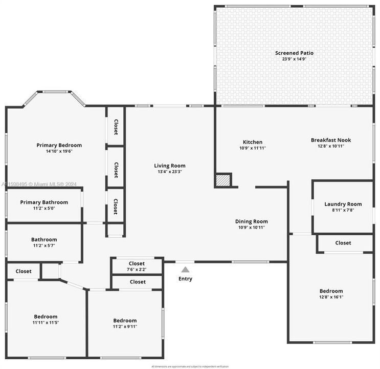 合同活跃: $945,000 (4 贝兹, 2 浴室, 2017 平方英尺)