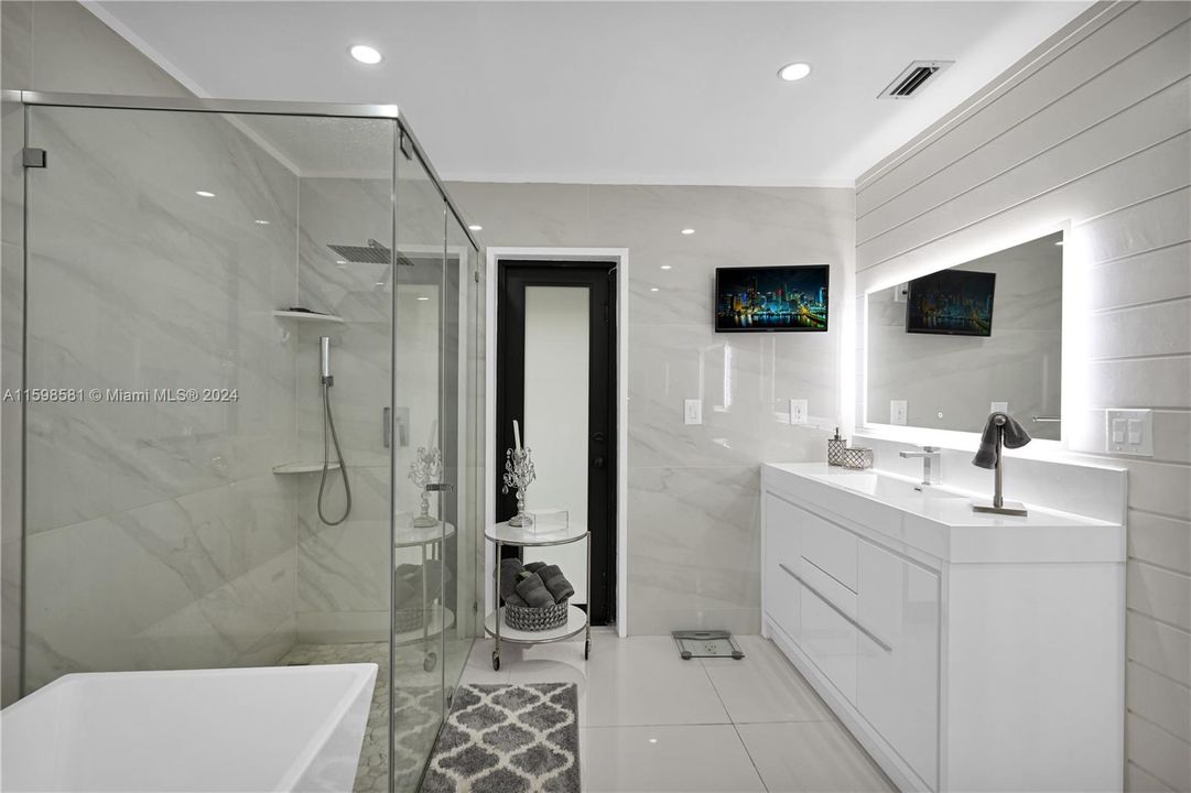 Master bathroom