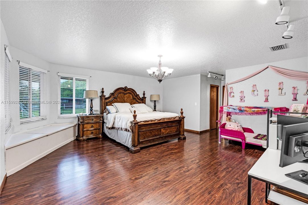 Spacious Master Bedroom.