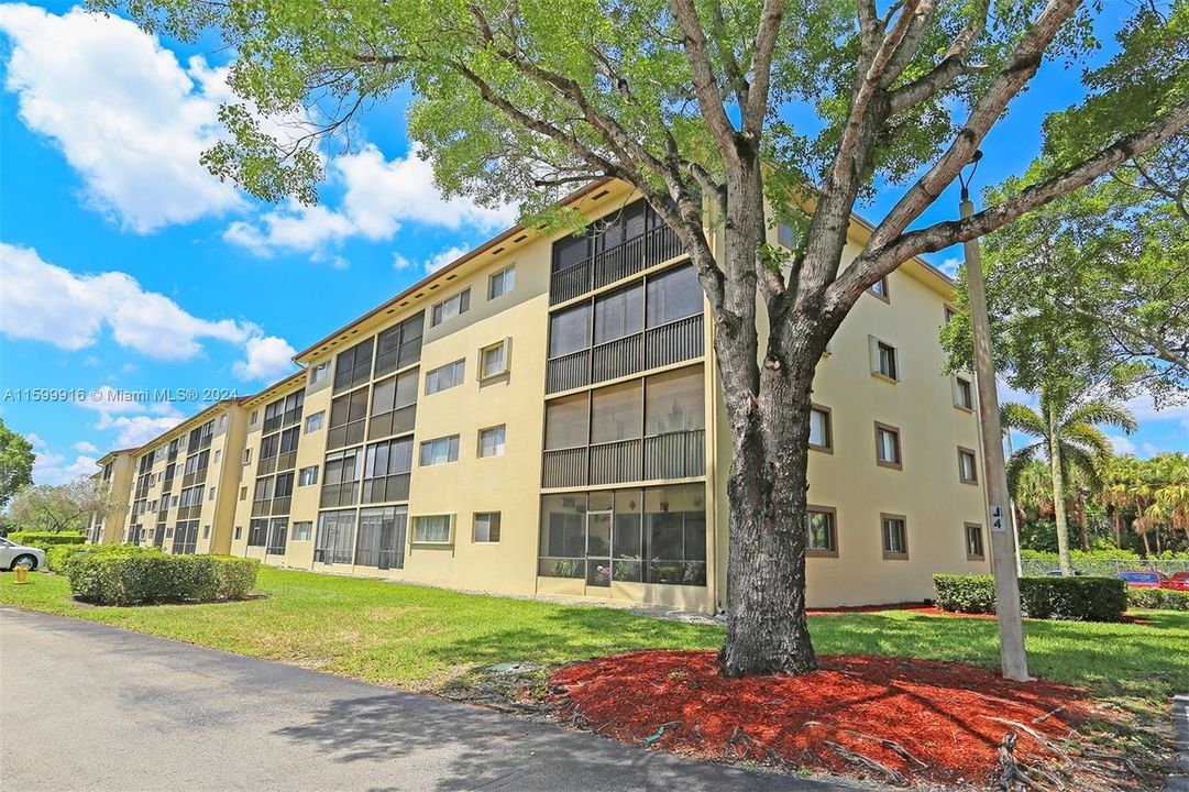 Rear of Condo Unit