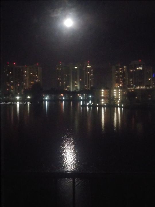 Full Moon over Little Maule Lake