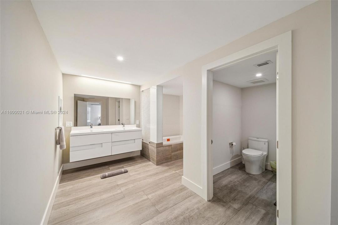 Master bathroom