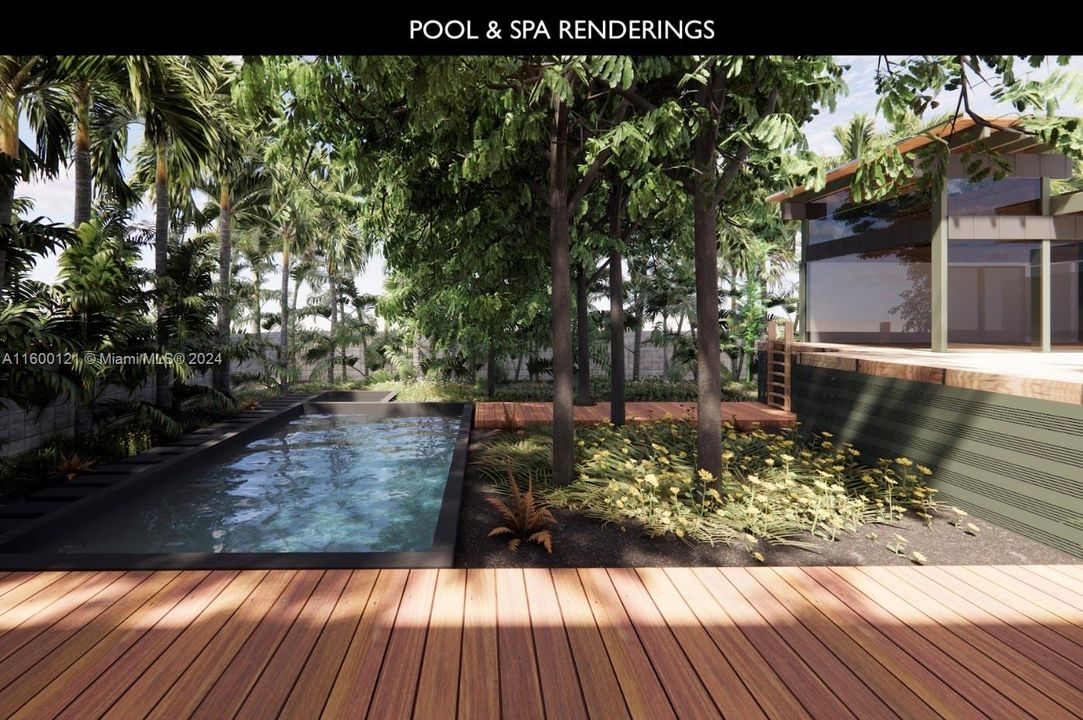 Pool/spa Rendering