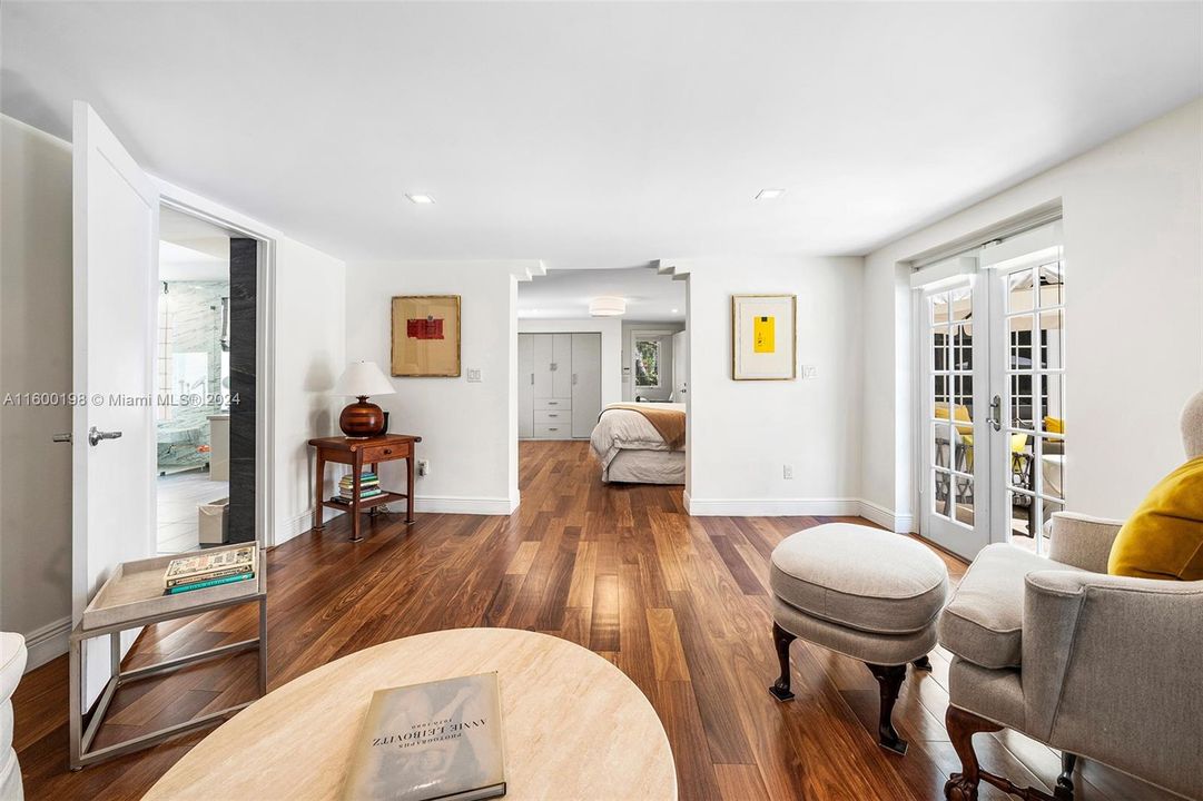 Private Sitting Room off the Master Bedroom