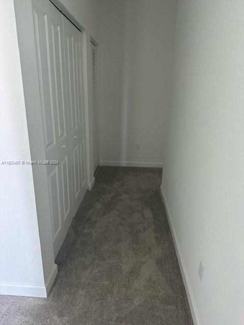Hall with Laundry room