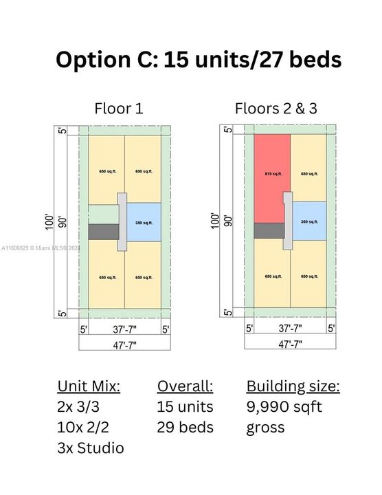 Possible layout schematic for illustration purposes only