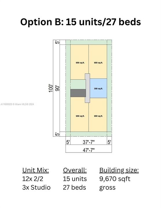 Possible layout schematic for illustration purposes only