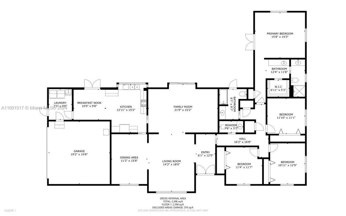 For Sale: $1,095,000 (4 beds, 2 baths, 3064 Square Feet)